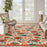 Aloha Red Multicolor Polypropylene & Polyester REDMT