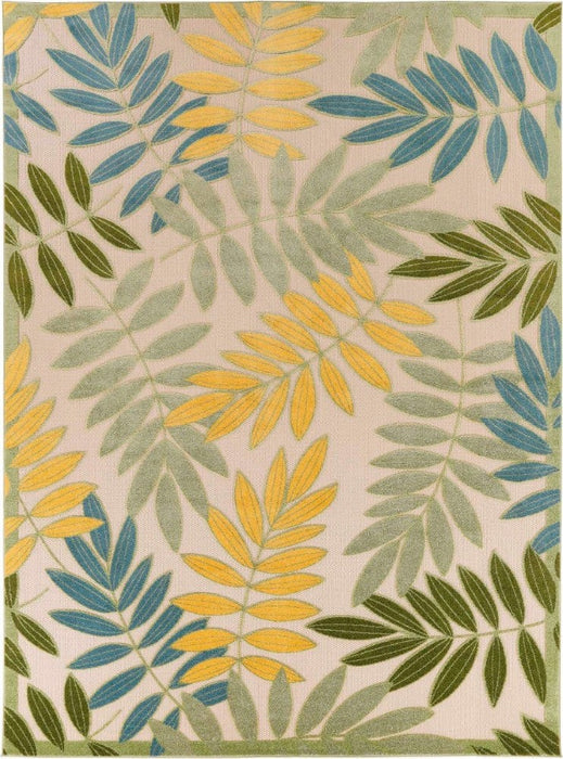 Aloha Polypropylene & Polyester Green Multicolor GRNMT