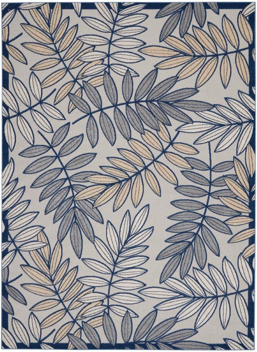 Aloha Polypropylene & Polyester Ivory Navy IVNAV