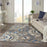 Aloha Polypropylene & Polyester Grey Multi ALH20 GRYMT