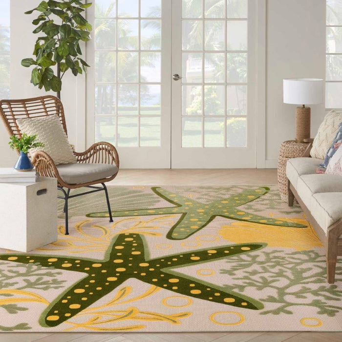 Aloha Green Yellow Polypropylene & Polyester GREYL