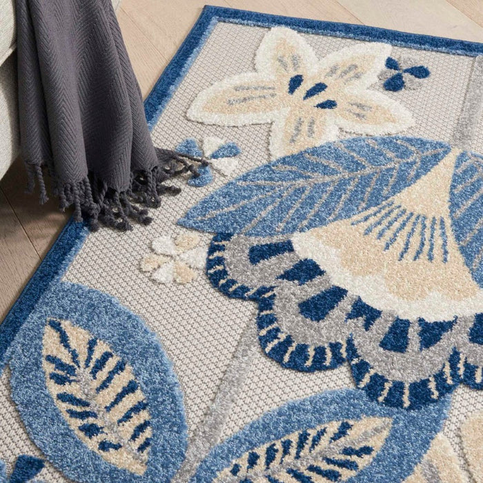 Aloha Blue Grey BLGRY Polypropylene & Polyester ALH25