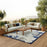 Aloha Polypropylene & Polyester BLGRY Blue Grey