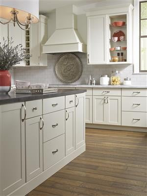 Candler Zinc Polished Nickel Cabinet Knob 10