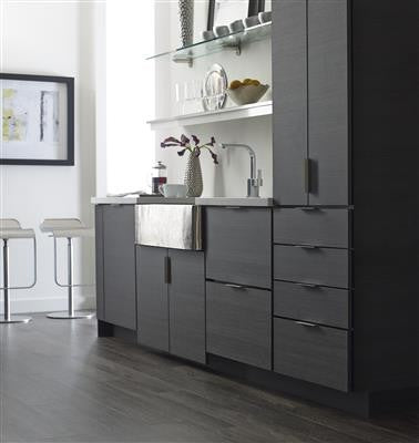 Edge Pulls Aluminum Satin Nickel Cabinet Pull 9