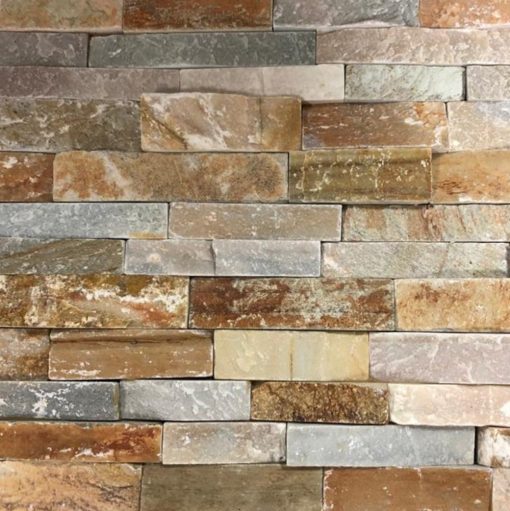 Amber Gold Quartzite Ledgestone Split Face 2