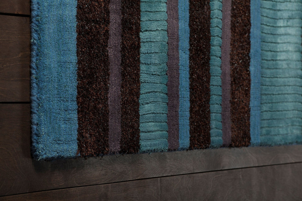 Polyester 30502 Area Rug Textured 5
