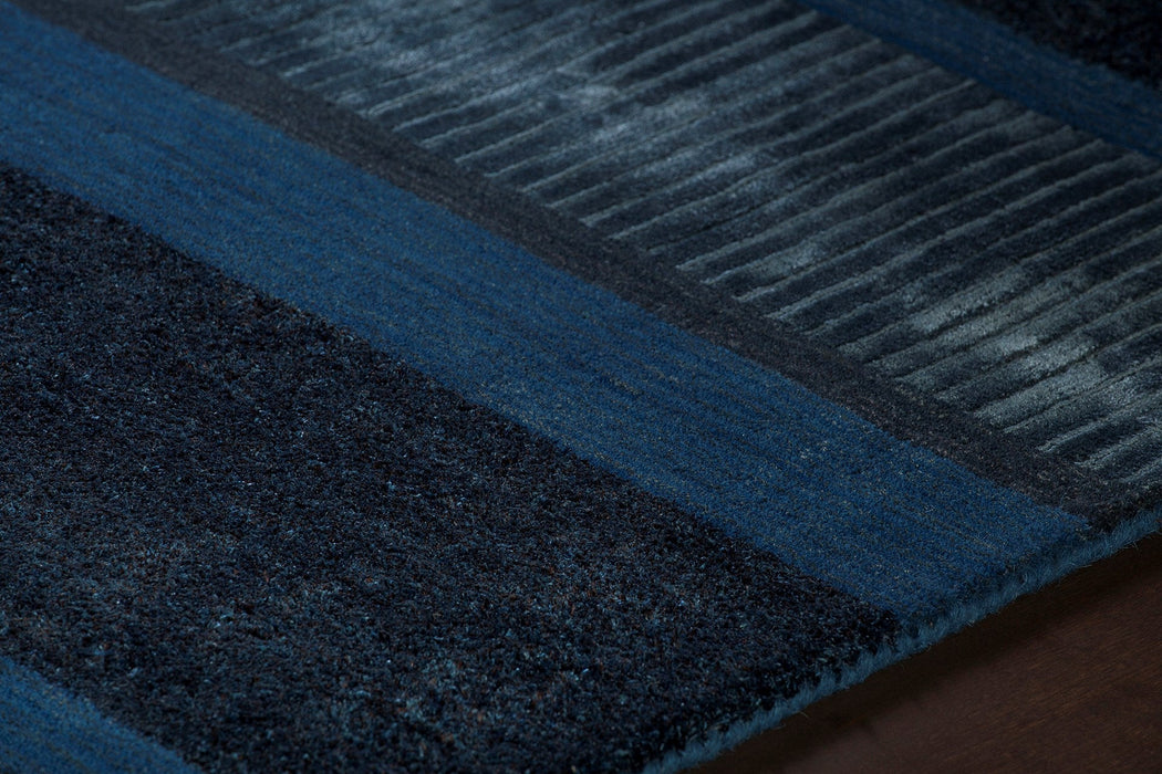 Polyester 30503 Area Rug Textured 4