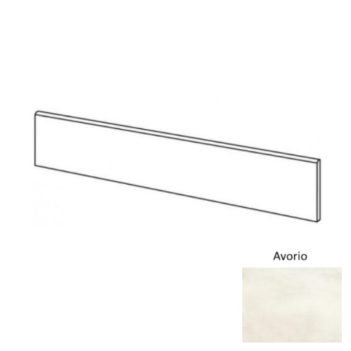 Amuri Porcelain Avorio Bullnose Matte 1