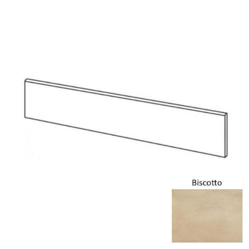 Amuri Porcelain Biscotto Bullnose Matte 1