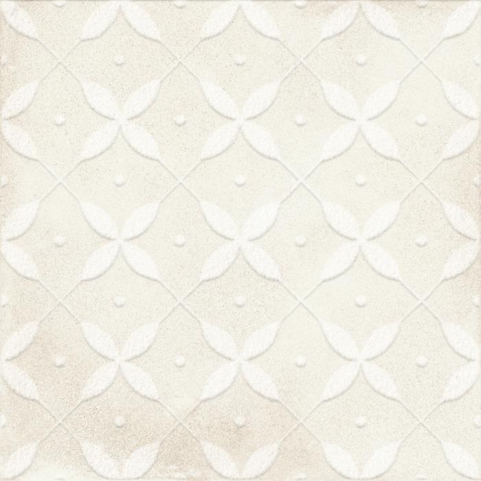 Amuri Porcelain Decoro Zuchero Avorio Tile Matte 1