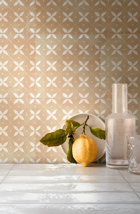 Amuri Porcelain Decoro Zuchero Biscotto Tile Matte 2