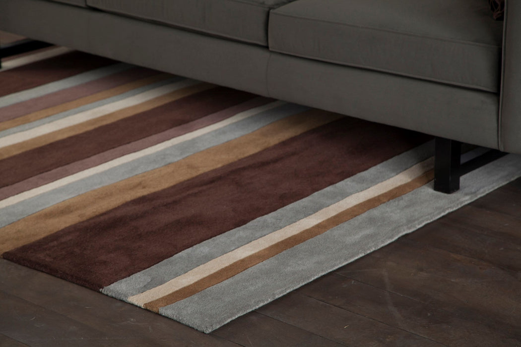 Wool 106 Area Rug Textured 3