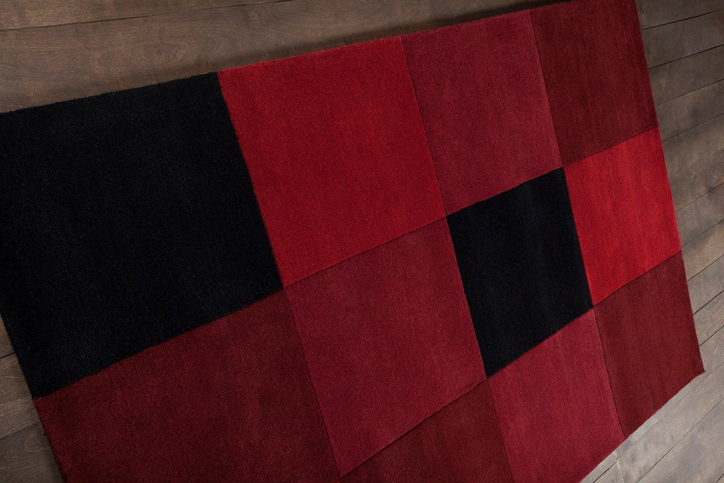 Wool 109 Area Rug Textured 3