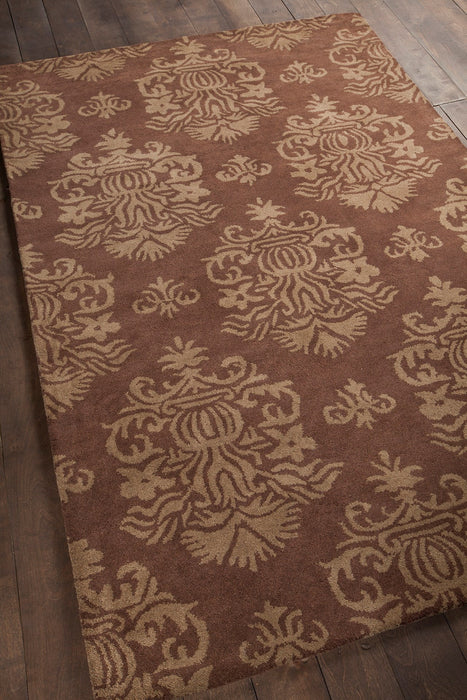 Wool 128 Area Rug Textured 1