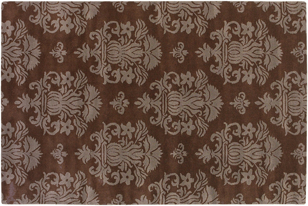 Wool 128 Area Rug Textured 2