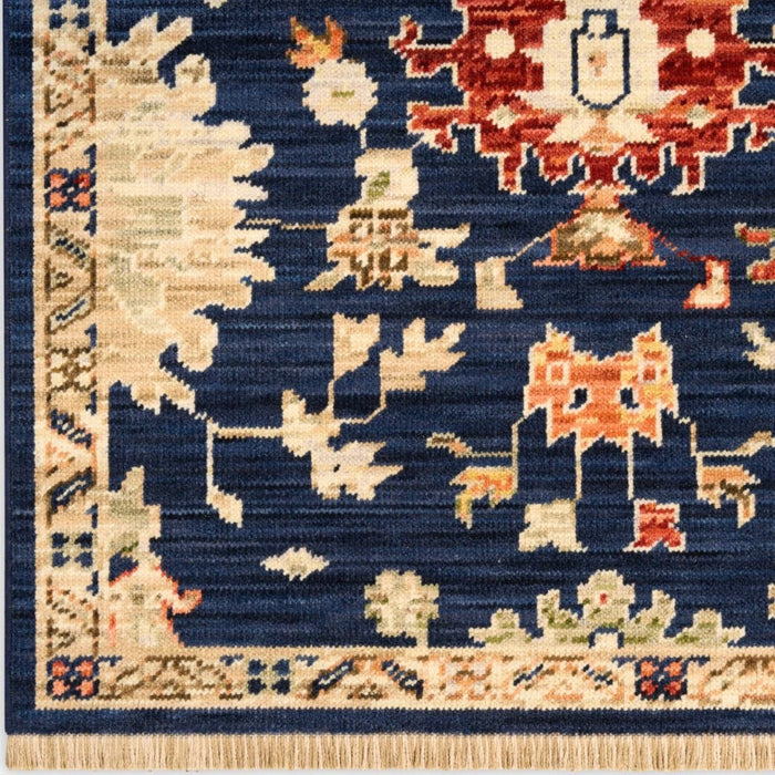 Antique Bloom Wool Blend Navy NAVY