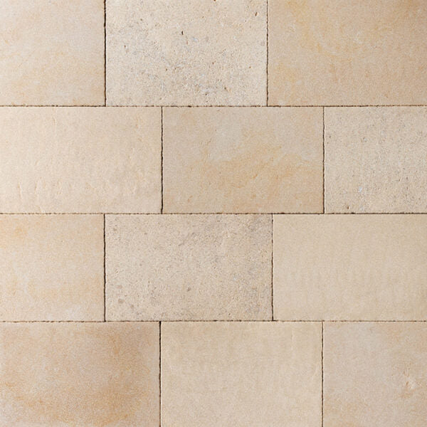 Antigo Monsanto Blend Distressed Limestone Tile - 16" x 24" x 5/8"