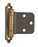 Decorative Hinges Steel Antique Brass Cabinet Hinge 4