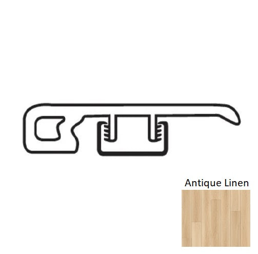 Webster Vinyl Antique Linen Wanti End Cap Urethane 1