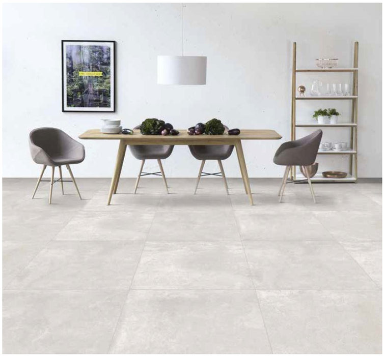 Porceluxe Apollo Pearl Porcelain Tile - 12" x 24" Matte