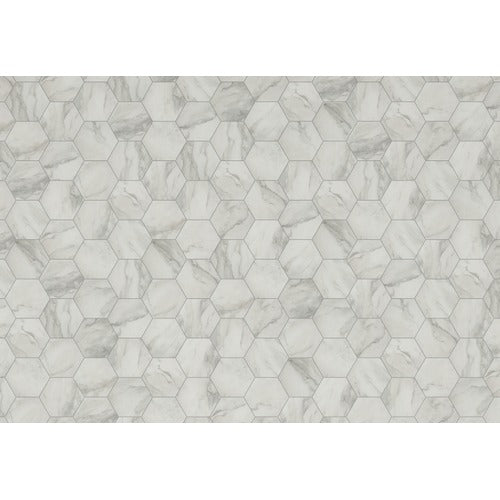 Artemis Hexagon Vinyl Cloud Cover Vinyl Plank Low Gloss 1