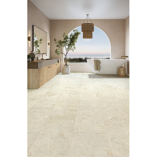 Rapolano Vinyl Ivory Vinyl Plank Low Gloss 3