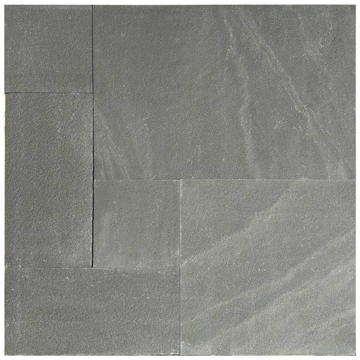 Aqua Dolce Sandstone French Paver Versailles Pattern Flamed 1