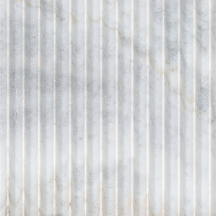Arabescato Venato Marble Valentino Fluto Tile Honed 1