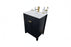 Aria Wood Black Bathroom Vanity Black 3