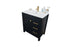 Aria Wood Black Bathroom Vanity Black 3