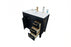 Aria Wood Black Bathroom Vanity Black 5