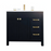 Aria Wood Black Bathroom Vanity Black 1