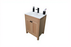 Aria Wood Natural Oak Bathroom Vanity Natural Oak 4