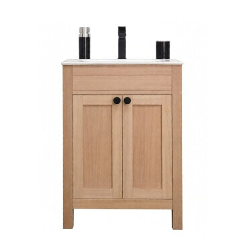 Aria Wood Natural Oak Bathroom Vanity Natural Oak 1