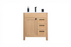 Aria Wood Natural Oak Bathroom Vanity Natural Oak 1