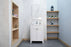 Aria Wood White Bathroom Vanity White 2