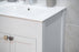 Aria Wood White Bathroom Vanity White 5