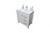 Aria Wood White Bathroom Vanity White 4