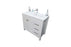 Aria Wood White Bathroom Vanity White 4