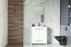 Arte Wood White Bathroom Vanity White 2