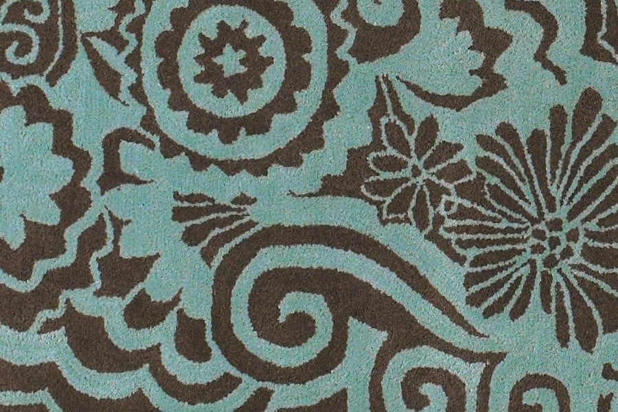 Wool 6400 Area Rug Textured 4