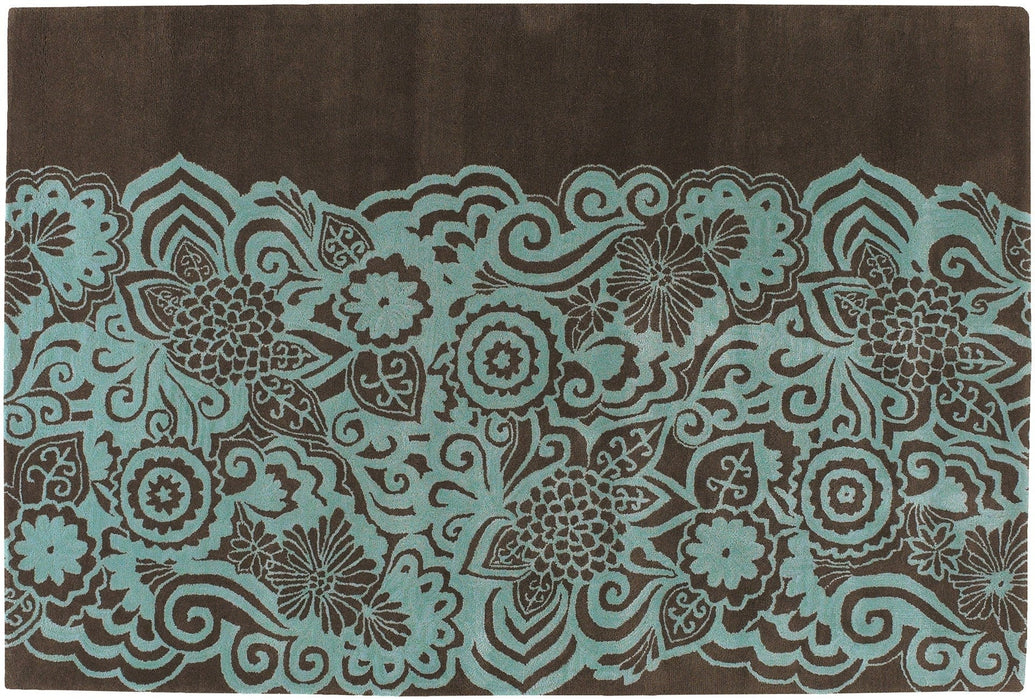 Wool 6400 Area Rug Textured 2