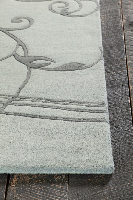Wool 6401 Area Rug Textured 1