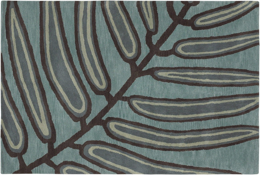 Wool 6405 Area Rug Textured 2