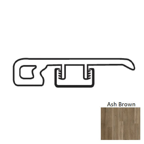 Bristol Point Vinyl Ash Brown Bashb End Cap Urethane 1