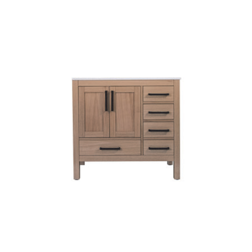 Ashley Wood Natural Oak Bathroom Vanity Natural Oak 1