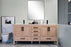 Ashley Wood Natural Oak Bathroom Vanity Natural Oak 2