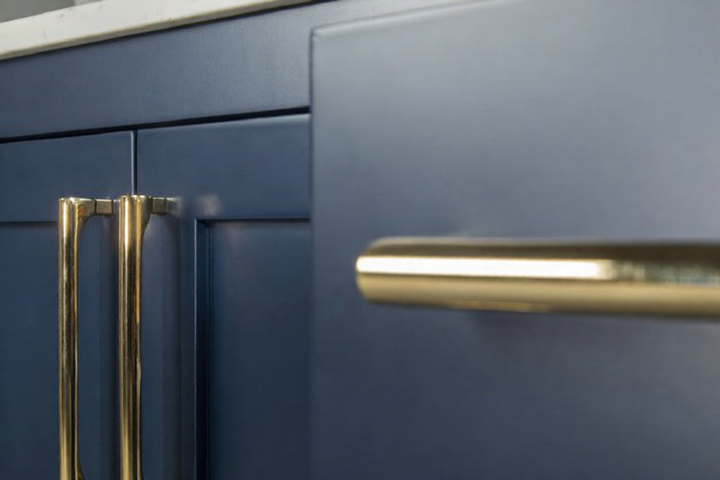 Ashley Wood Navy Blue Bathroom Vanity Navy Blue 5