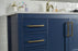Ashley Wood Navy Blue Bathroom Vanity Navy Blue 4